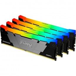 Kingston FURY Renegade RGB Black DDR4-3600 128GB (4x32GB) CL18-22-22 XMP