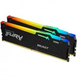 Kingston FURY Beast Black RGB DDR5-6000 64GB (2x32GB) CL36-38-38 EXPO