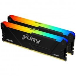 Kingston Fury Beast RGB Black DDR4-3200 16GB (2x8GB) CL16-18-18 XMP