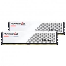 G.Skill Ripjaws S5 White DDR5-6000 32GB (2x16GB) CL30-40-40-96 Intel XMP