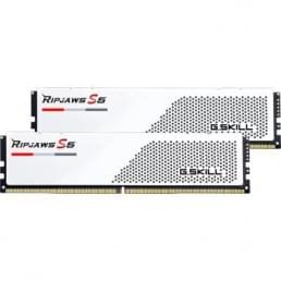 G.Skill Ripjaws S5 White DDR5-6000 32GB (2x16GB) Intel XMP CL32-38-38-96